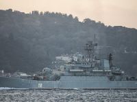 Rusya'ya Ait Savaş Gemisi İstanbul Boğazı'ndan Geçti!