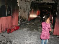 YDG-H'li Saldırganların Yaktığı Okulda Hasar Tespiti Yapıldı