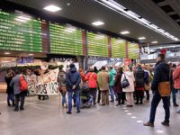 Belçika'da Demiryolu İşçileri Grevde