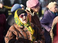Rusya'da Emeklilerden Protesto