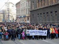Bosna Hersek'te "Okullarda Şiddet" Protesto Edildi