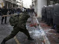 Yunanistanlı Çiftçiler Eylemlerini Atina'ya Taşıdı