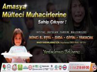 Amasya Muhacirler İçin El Ele Veriyor