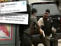 Polisin Silahını Almaya Çalıştı, Mağdur Gösterildi