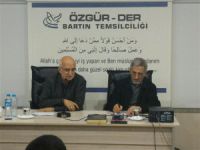 Bartın'da “Müslümanlar Olarak Sorumluluklarımız ve Gelecek Tasavvuru” Konuşuldu