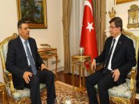Başbakan Davutoğlu, Riyad Hicab'ı Kabul Etti