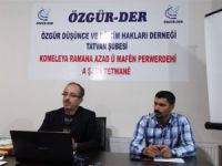 Tatvan Özgür-Der'de "Muhkem ve Müteşabih" Kavramları Konuşuldu