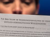 AfD: İslâm Almanya'ya Ait Değildir