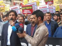 Rusya'nın Halep'teki Katliamları Diyarbakır'da Protesto Edildi