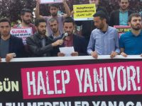Rusya'nın Halep'teki Katliamları Bingöl'de Protesto Edildi