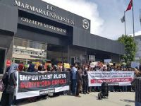 Marmara Üniversitesi'nde Halep'e Destek Eylemi