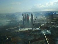 Esed Güçleri Çadır Kente Saldırdı