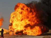 Kerkük Habbaza Petrol Kuyularındaki Yangın Söndürülemiyor
