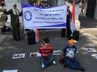 Sisi Cuntası Londra'da Yapılan Eylemle Protesto Edildi