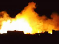 Rus ve Esed Uçakları Sahur Vakti Halep’i Fosforla Yakıyor