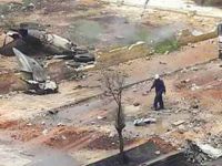 Esed'in Uçağı Şehre Çakıldı