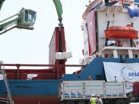 Gazze'ye Yardım Ulaştıracak Gemi Aşdod Limanı'na Ulaştı