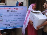 Özgür-Der'in 2016 Ramazan Kumanyaları Gazze'de Dağıtıldı
