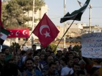 İdlip’te Darbe Girişimine Protesto