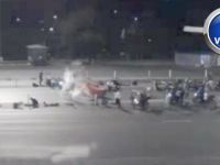 Boğaz Köprüsü'ndeki Saldırı Görüntüleri (VİDEO)