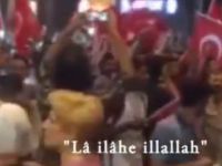 Darbeye Karşı Taksim'e Mekke'nin Fethi Marşıyla Yürüdüler