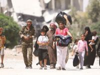 Halk Haseke'deki Çatışmalardan Kaçıyor