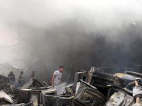 Bağdat'ta Askeri Mühimmat Deposunda Patlama