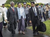 Kofi Annan Mynmar'da