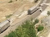 Muş'ta Yük Trenine Saldırı Düzenlendi!