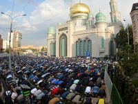 Moskova'da Bayram Namazı