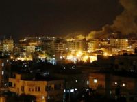 İşgalci İsrail Bayramda Gazze'yi Vurdu!