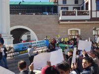 Halep Katliamı Ankara’da Polis Engeline Rağmen Protesto Edildi