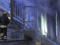 İsveç’te Bir Mescit Kundaklandı!