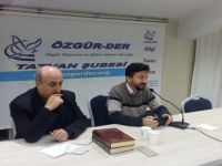 Tatvan Özgür-Der’de ‘’Hz. Nuh’un Toplumsal Islah Çabaları‘’ Konuşuldu