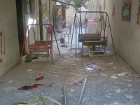 Esed Rejimi Anaokulu Vurdu: Tamamı Çocuk 8 Ölü, 15 Yaralı!