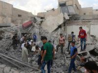 Halep'teki Kuşatma ve Katliamlar Almanya'da Protesto Edildi