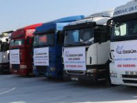 Özgür-Der Halep, İdlib ve Hama'ya 7 Tır Un Daha Ulaştırdı