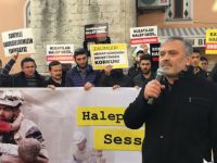 Halep'teki Kuşatma ve Katliamlar Bartın'da Protesto Edildi