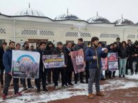 Halep’teki Katliamlar Yozgat Bozok Üniversitesi'nde Protesto Edildi
