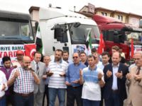 Bursa'dan Suriye’ye 4 İnsani Yardım Tırı Gönderildi