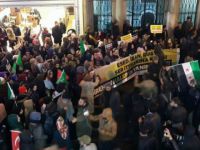 Binlerce Müslüman Halep İçin İstiklal Caddesinde