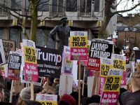 Londra’da Protesto: Trump’a Yapılan Davet Geri Alınsın