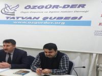 Tatvan Özgür-Der’de “İslam’da Adalet” Konusu İşlendi