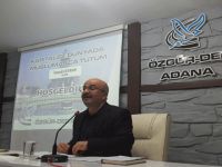 Adana Özgür-Der’de “Kapitalist Dünyada Müslümanca Tutum” Konuşuldu