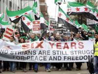 Suriye Halkının Katilleri Londra’da Protesto Edildi!