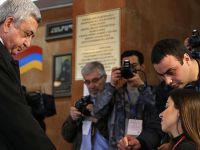 Ermenistan’da Seçimleri Sarkisyan’ın Partisi Kazandı