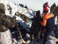 Düşen Helikopterdeki 12 Kişinin Cenazesi Enkazdan Çıkarıldı