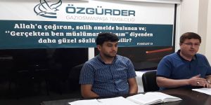 Gaziosmanpaşa'da “Oruç İbadetinin Mahiyeti ve İlmihali” Konuşuldu