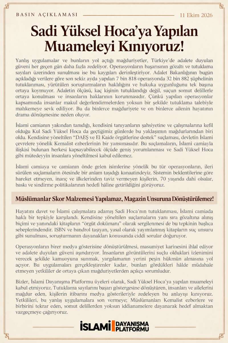 kul-sadi-yuksel-aciklama