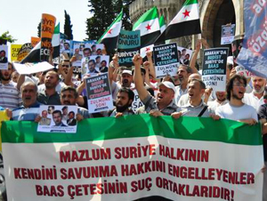 Suriye ve Arakan’da Yaşanan Zulüm Beyazıt’ta Lanetlendi